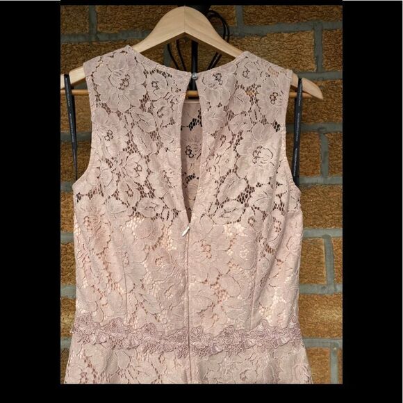 LITTLE MISTRESS ALLOVER LACE PROM SKATER DRESS 8 - Picture 7 of 13